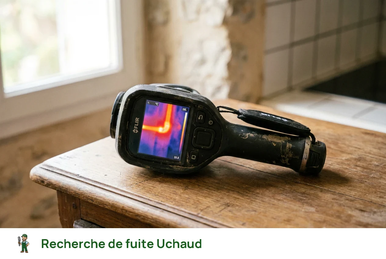 Recherche de fuite à Uchaud