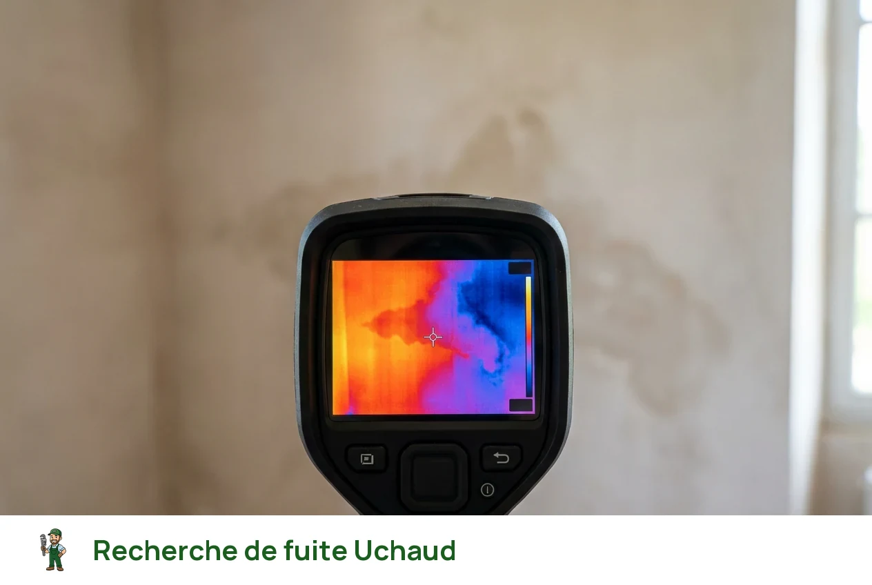 Recherche de fuite à Uchaud
