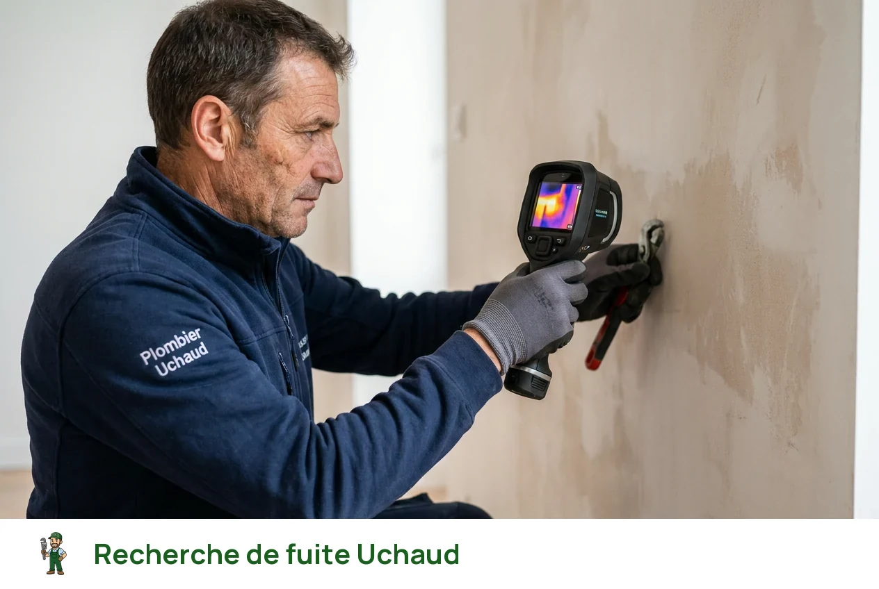 Recherche de fuite à Uchaud