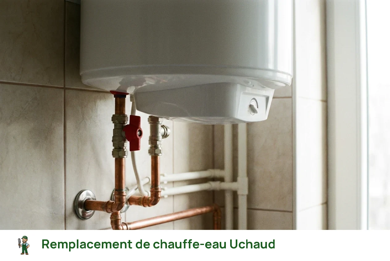 Remplacement de chauffe-eau à Uchaud