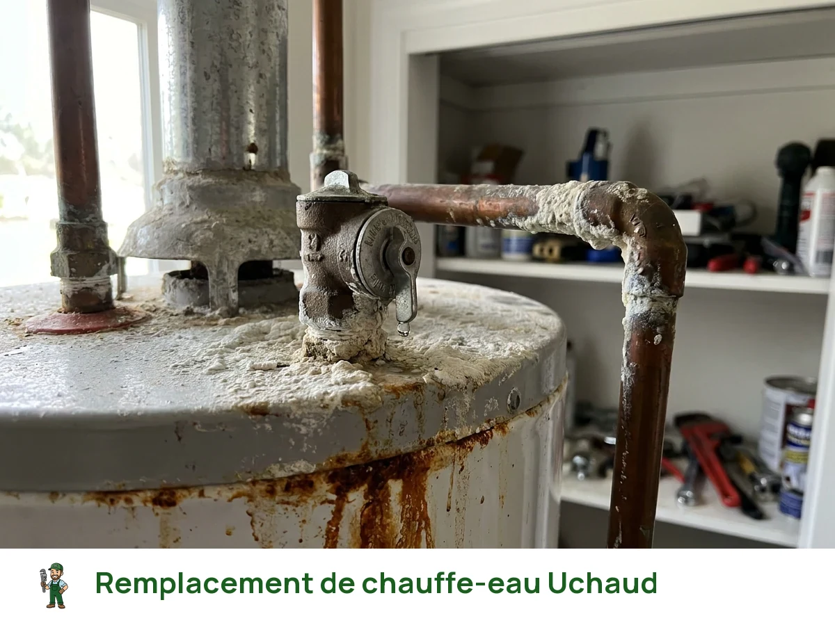 Remplacement de chauffe-eau à Uchaud