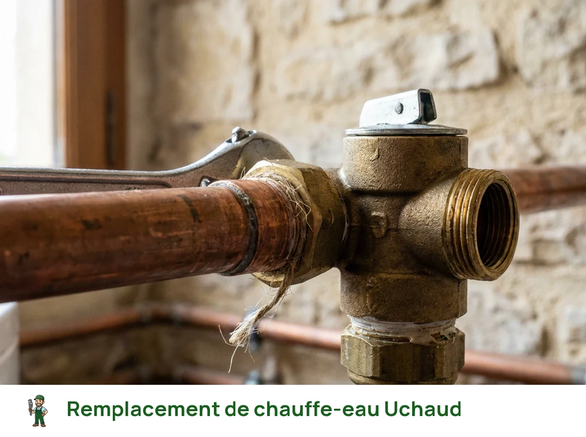 Remplacement de chauffe-eau à Uchaud
